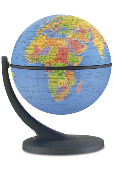 Columbus Weimar Illuminated Glass 16 Inch Desktop World Globe 