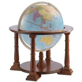 Zoffoli Mercatore Blue Ocean Floor Globe - 24 Inch